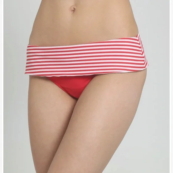 SEAFOLLY Tidal Wave Bikini Bottom Sz 12 - Picture 1 of 6